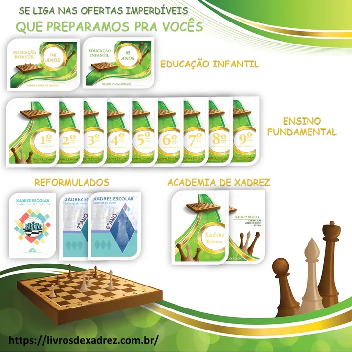 O material chega às escolas