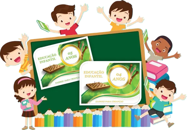 Livros de xadrez: Educação Infantil